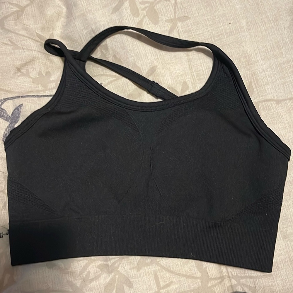 AYBL Motion Seamless Sports Bra Black Size Small
